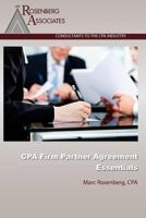 CPA Firm Partner Agreement Essentials 1981119523 Book Cover