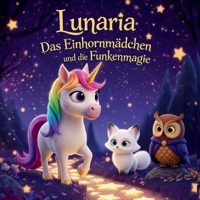 Lunaria: Das Einhornmädchen und die Funkenmagie (German Edition) B0FCYD7YX5 Book Cover