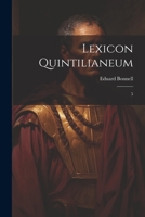 Lexicon Quintilianeum: 5 102150856X Book Cover