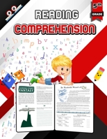 Reading Comprehension for 5th Grade: Games and Activities to Support Grade 5 Skills, Fifth Grade Reading Comprehension Workbook B08924CPH1 Book Cover