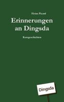 Erinnerungen an Dingsda 3735780482 Book Cover