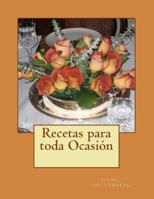 Recetas para toda Ocasion 1482001934 Book Cover