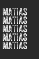 Name MATIAS Journal Customized Gift For MATIAS A beautiful personalized: Lined Notebook / Journal Gift, Notebook for MATIAS,120 Pages, 6 x 9 inches , ... Family Notebook,Customized Journal, The Di 1678440051 Book Cover