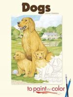 Dogs to Paint or Color 0486465411 Book Cover