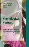 Phenological Research 9400791569 Book Cover