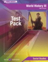 Power Basics World History III Test Pack 0825158443 Book Cover