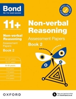 Bond 11+ Non-verbal Reasoning Assessment Papers 9-10 Years Book 2 (Bond: Assessment Papers) 0192777424 Book Cover