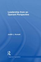 Leadership From an Operant Perspective (People and Organizations) 0415098734 Book Cover