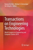 Transactions on Engineering Technologies: World Congress on Engineering and Computer Science 2014 9401772355 Book Cover
