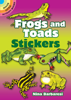 Frogs and Toads Stickers 0486295877 Book Cover