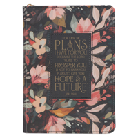 Journal Classic W/Zip Black Hope & a Future Jer. 29:11 1639526951 Book Cover