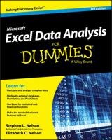 Excel Data Analysis for Dummies 1119077206 Book Cover