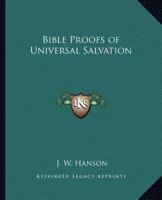 Bible Proofs of Universal Salvation.. 1016141076 Book Cover