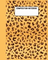 Composition Notebook: Cool gift for ... leopard accessories for women, girls & kids. 1660100844 Book Cover