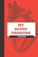 My Blood Pressure Log Book: Track and Record Your BP Logbook | Daily Record for BP | Diagnostics | Glucose Tracking | Readings for Doctor's Visits | ... | Gift For People With High Blood Pressure 1695603788 Book Cover