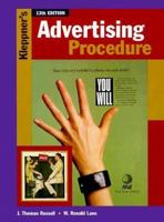 Kleppner's Advertising Procedure (Prentice Hall Series in Marketing) 0135163374 Book Cover