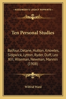 Ten Personal Studies ... 054875490X Book Cover