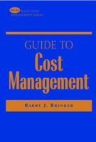 Guide to Cost Management 0471315796 Book Cover