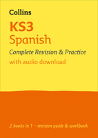 KS3 Spanish All-in-One Complete Revision and Practice: Ideal for Years 7, 8 and 9 0008470529 Book Cover