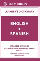 English-Spanish Learner's Dictionary B08XS5L9S2 Book Cover