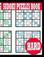 Sudoku Puzzle Book: Hard Sudoku Puzzle Book including Instructions and answer keys - Sudoku Puzzle Book for Adults B0842LJNJT Book Cover