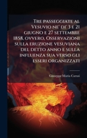 Tre passeggiate al Vesuvio ne' di' 3 e 21 giugno e 27 settembre 1858, ovvero, Osservazioni sulla eruzione vesuviana del detto anno e sulla influenza sua verso gli esseri organizzati (Italian Edition) 1023978709 Book Cover