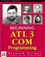 Beginning ATL 3 COM Programming 1861001207 Book Cover
