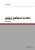 Telearbeit: Formen, Ziele, Realisierungsgrad und Potential - Literaturanalyse und Fallstudie "Kreditinstitute" 3867460744 Book Cover