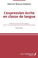 L'Expression écrite en classe de langue (French Edition) 2343160767 Book Cover