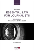 McNae's Essential Law for Journalists 0198839839 Book Cover