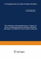 Uber Nichtlineare Differentialgleichungen 2. Ordnung, Die Fur Eine Abschatzungsmethode Bei Partiellen Differentialgleichungen Vom Elliptischen Typus Besonders Wichtig Sind 3322979407 Book Cover