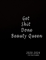 2020-2024 Five Year Planner: 2020-2024 Monthly Planner 8.5 x11 60 Months Calendar Featuring 2020-2024 Calendar Weekly Planner Monthly Schedule ... Schedule Organizer Notebook Journal Calendar) 1692867695 Book Cover