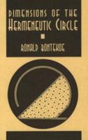 Dimensions of the Hermeneutic Circle 1573924008 Book Cover