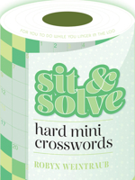 Sit  Solve Hard Mini Crosswords 1454944854 Book Cover