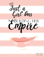 Just a girl boss building her empire 2020-2024 Planner: 5 years worth organisation, 60 months, mind maps for every 6 months, contacts and birth day ... to remind you to stay right on the path! 1657287602 Book Cover