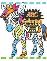 ABC Coloring Adventure with Animals: A Fun Journey Through the Alphabet with Cute Creatures B0CRYXXSRN Book Cover