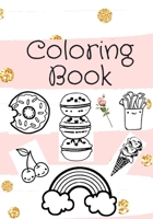 Coloring book: colouring book for girls, 40 colourings B088N5ZL86 Book Cover