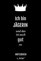 Notizbuch f�r J�ger / J�gerin: Originelle Geschenk-Idee [120 Seiten kariertes blanko Papier] 1677663413 Book Cover
