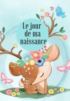 Le jour de ma naissance: Livre d’or de naissance (Baby Shower) pour fêter l’arrivée du bébé et conserver les précieux souvenirs/ 110 pages en format 7X10 Po (French Edition) 1711502464 Book Cover