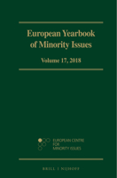 European Yearbook of Minority Issues, 2018 9004284206 Book Cover