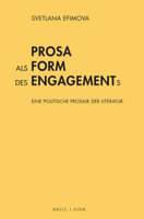 Prosa ALS Form Des Engagements: Eine Politische Prosaik Der Literatur 3770567102 Book Cover