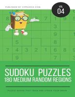 Sudoku Puzzles - 180 Medium Random Regions 1731495226 Book Cover