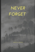 Never Forget: Where You Came From 1078364664 Book Cover