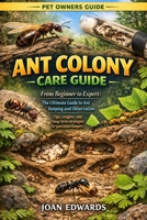 ANT COLONY CARE GUIDE: From Beginner to Expert: The Ultimate Guide to Ant Keeping and Observation: Tips, insights, and long-term strategies for passionate keepers. B0GWWP66X9 Book Cover