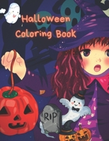 Halloween Coloring Book: The perfect gift for this Halloween season!Unique designs, no repeats.8.5 by 11 inch pages B08HTM1M3B Book Cover