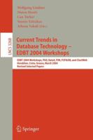 Current Trends in Database Technology - EDBT 2004 Workshops 3540233059 Book Cover