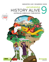 Jacaranda History Alive 9 Australian Curriculum 3e Learnon and Print 1394223927 Book Cover