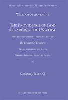 The Providence of God Regarding the Universe, Part Three of the First Principal Part of the Universe of Creatures 0874622468 Book Cover