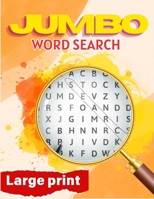 Jumbo Word Search Large Print: Word Search Puzzle Book, Multi Theme Word Searches for Adults 0986634107 Book Cover