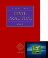 Blackstone's Civil Practice 2022 Digital Set 0192862405 Book Cover